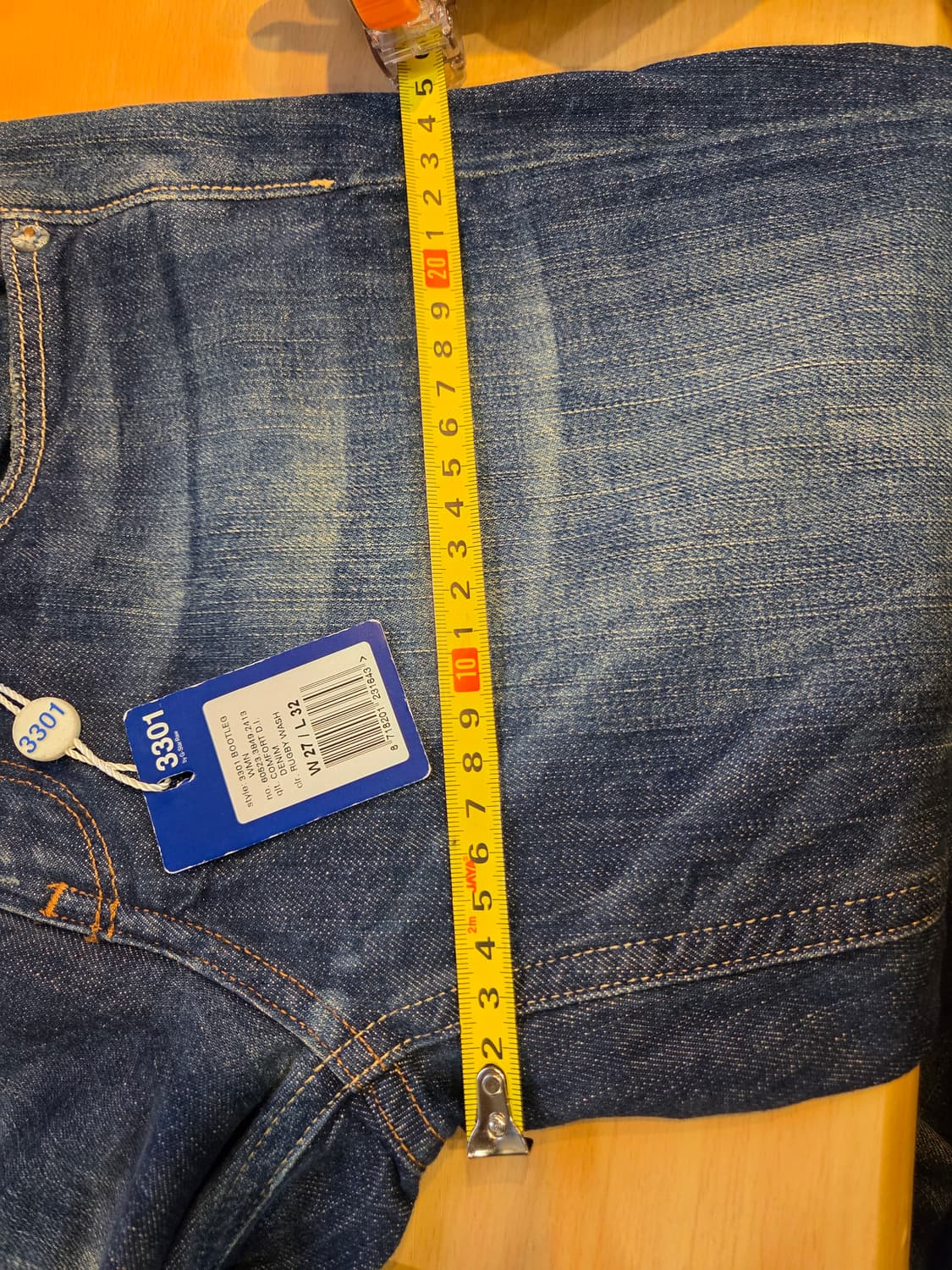 G-Star Raw 3301 데님 부츠컷 청바지(w27/L32) 상품이미지9