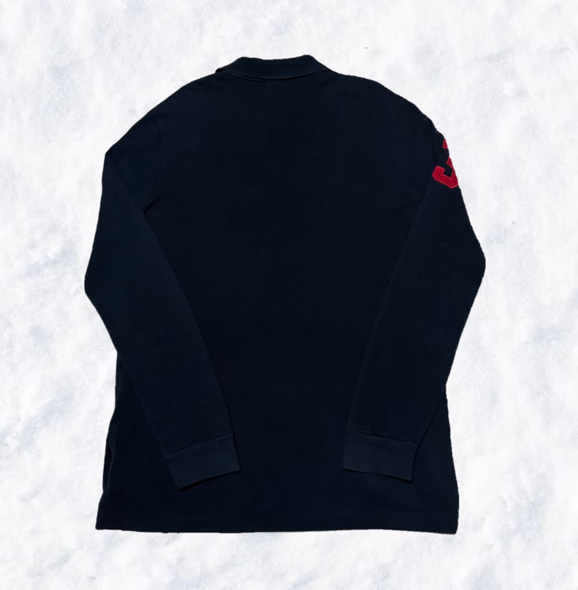 폴로 랄프로렌 빅포니 검빨 긴팔 상품이미지2