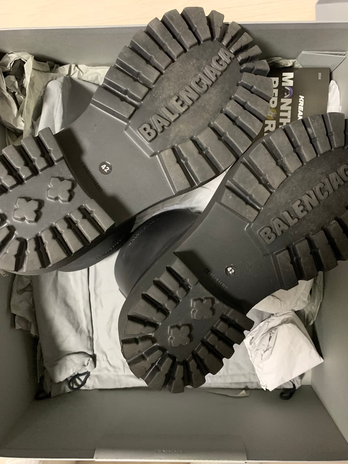 [42] 발렌시아가 스테로이드 부티 부츠 상품이미지5