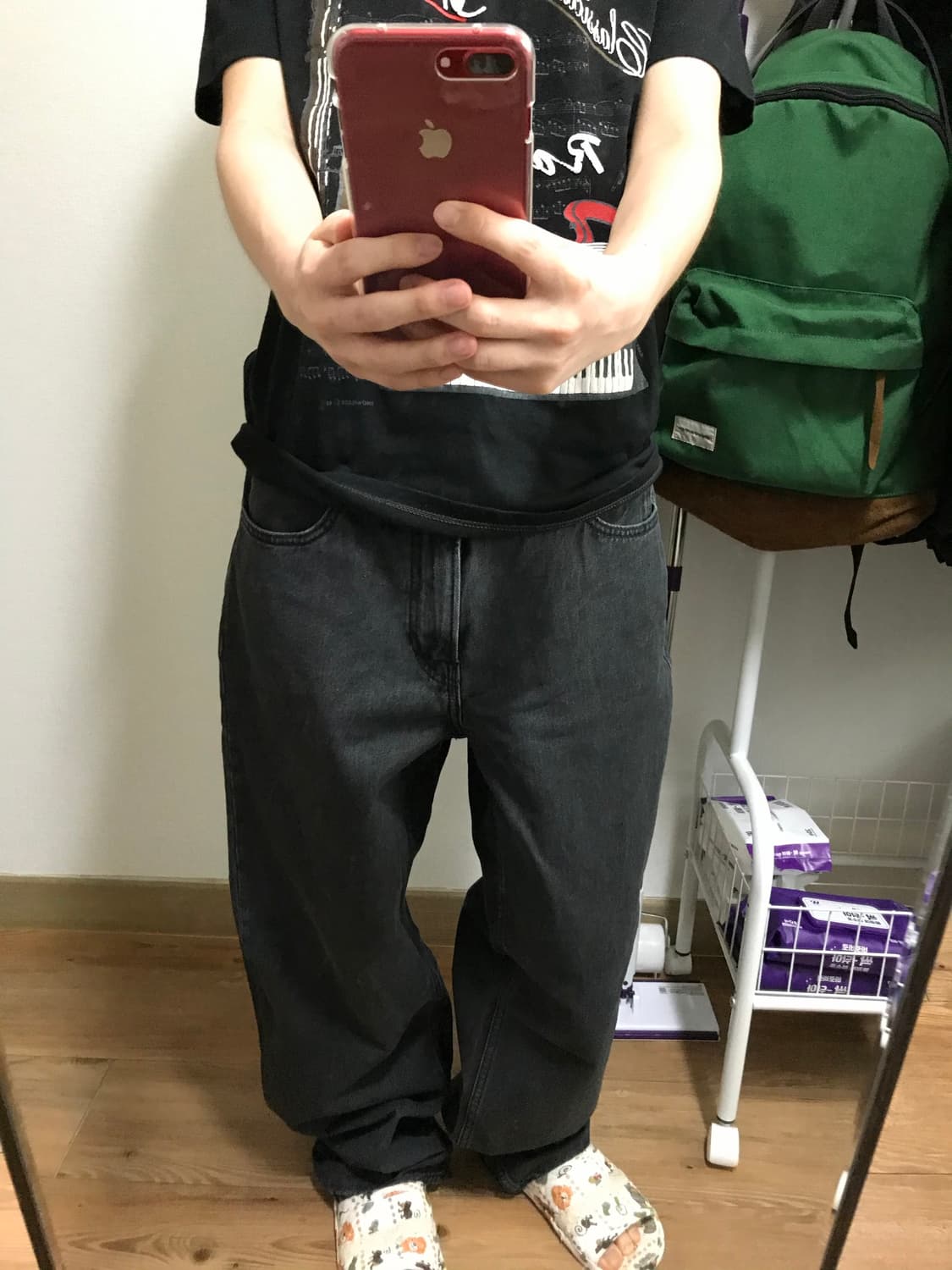 유니클로 jw앤더슨 그레이 데님 상품이미지2