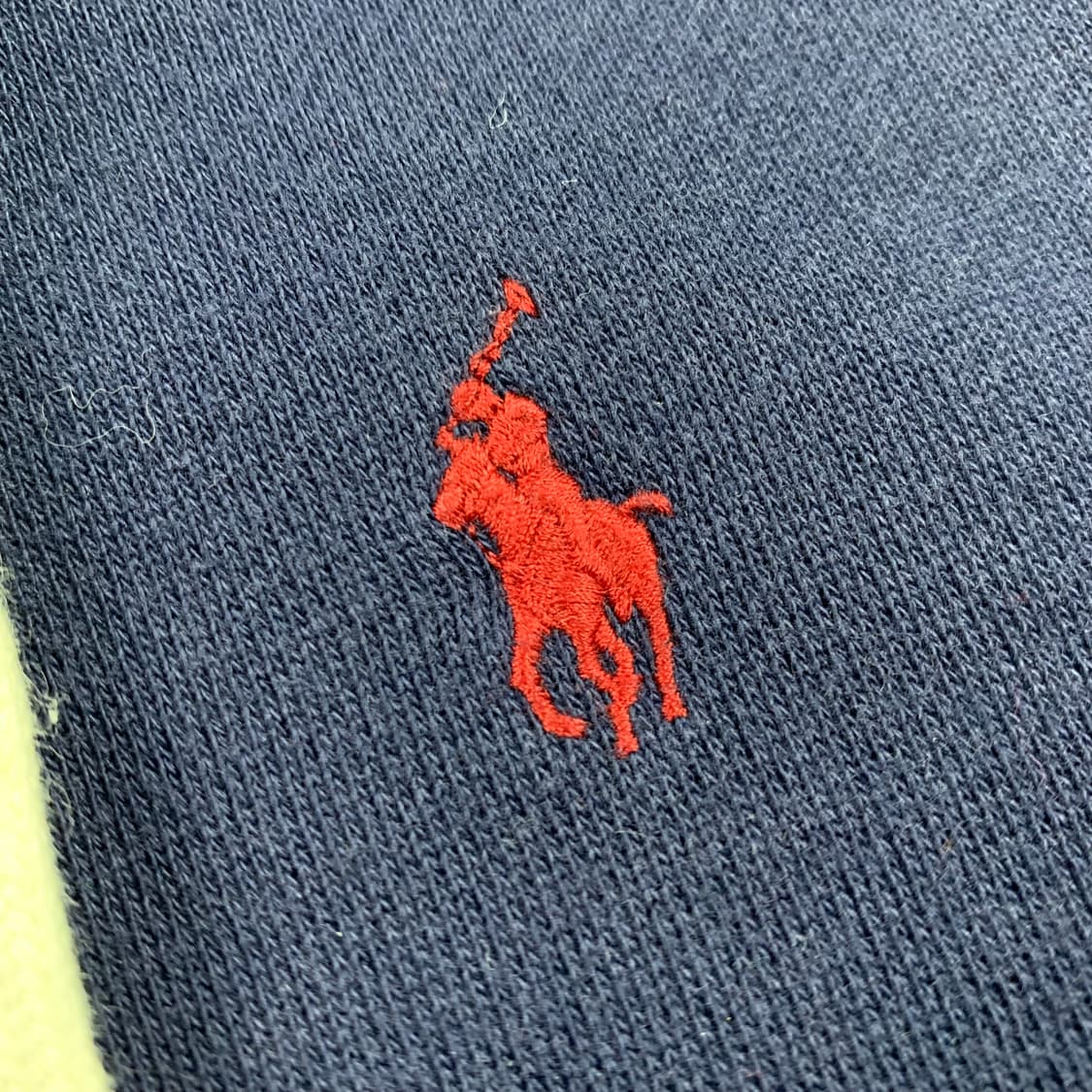 폴로 랄프로렌 포니로고 써멀 후드집업 네이비 상품이미지3