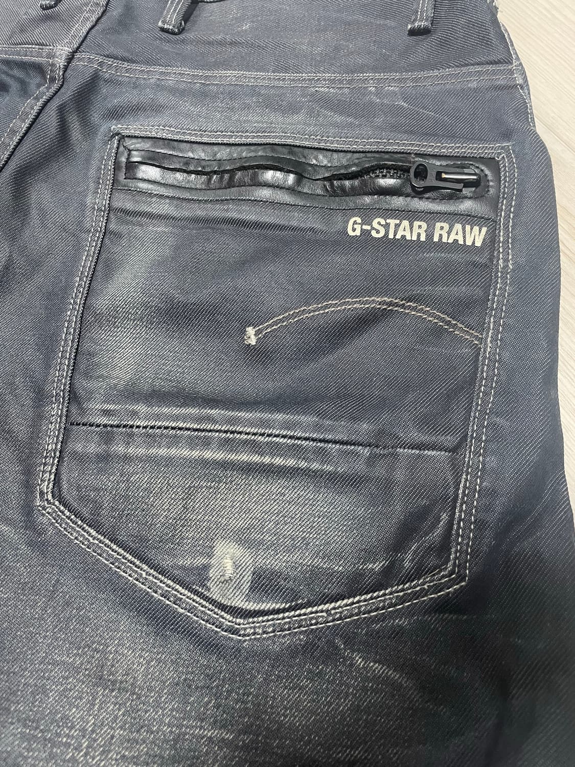 [G-STAR RAW] Riley Loose Tapered 코팅 데님 3 상품이미지4