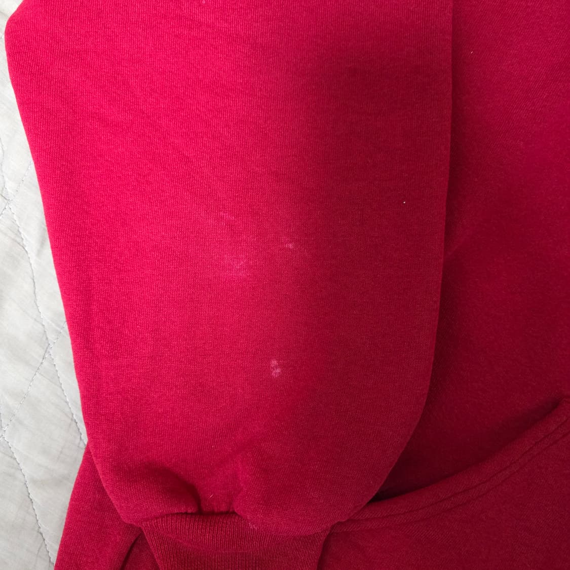 [XXL] 90s 빈티지 러셀 애슬레틱 레드 후드집업 - 라이트 페이드 상품이미지2