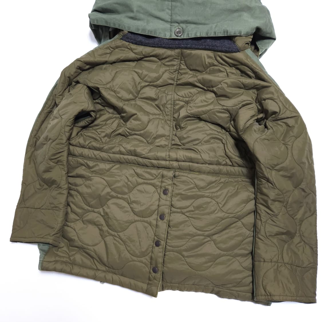 캐피탈 컨트리 저니 리메이크 퀄팅 비부악 링코트 상품이미지5