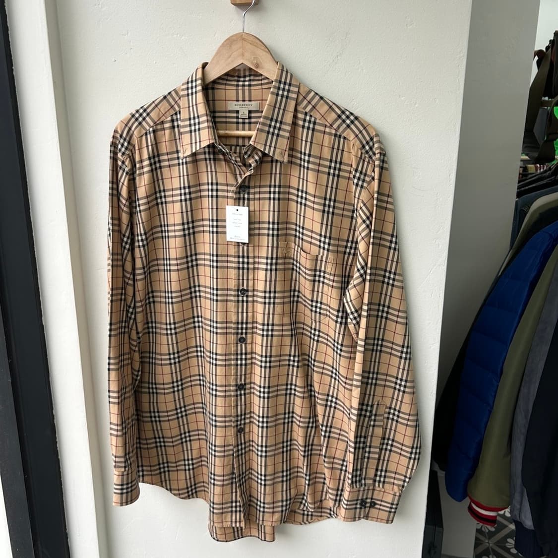 15976 - 버버리 노바 체크 셔츠 상품이미지2