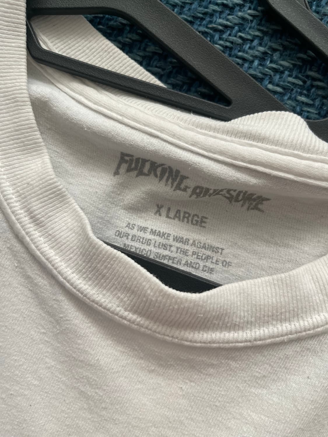 (XL) 퍼킹어썸 트레셔 반팔 화이트 상품이미지3