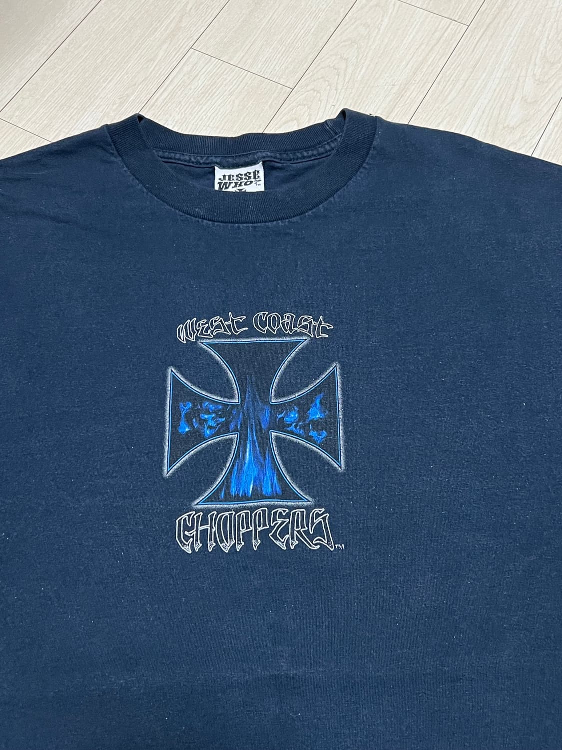 00s 웨스트코스트쵸퍼스 바이크 롱슬리브 네이비 XL사이즈 상품이미지4