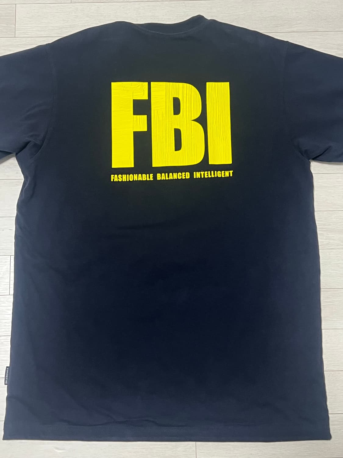 발렌시아가 리버시블 FBI 타이거 티셔츠 2 상품이미지2