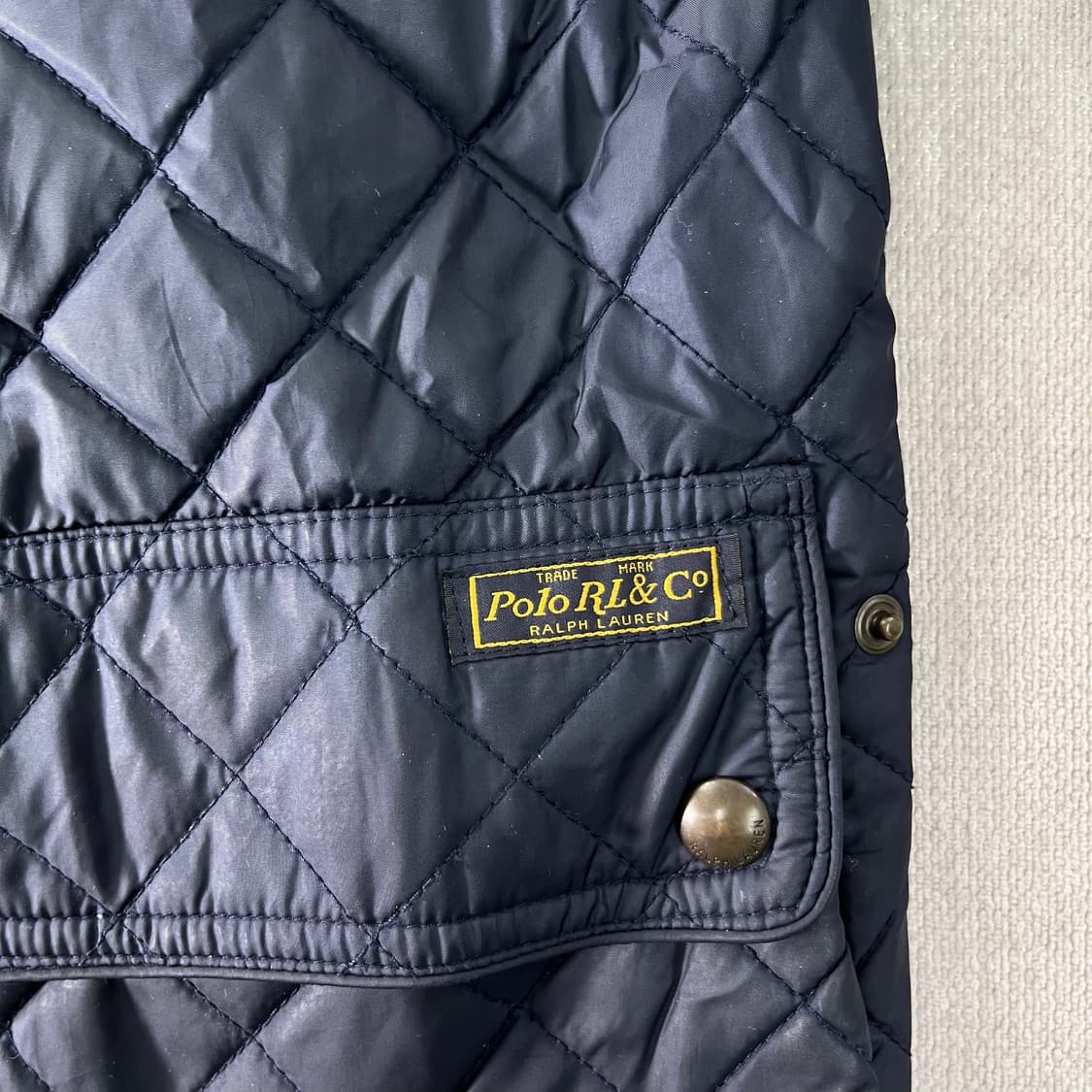 100 폴로랄프로렌 퀄팅 자켓 상품이미지6