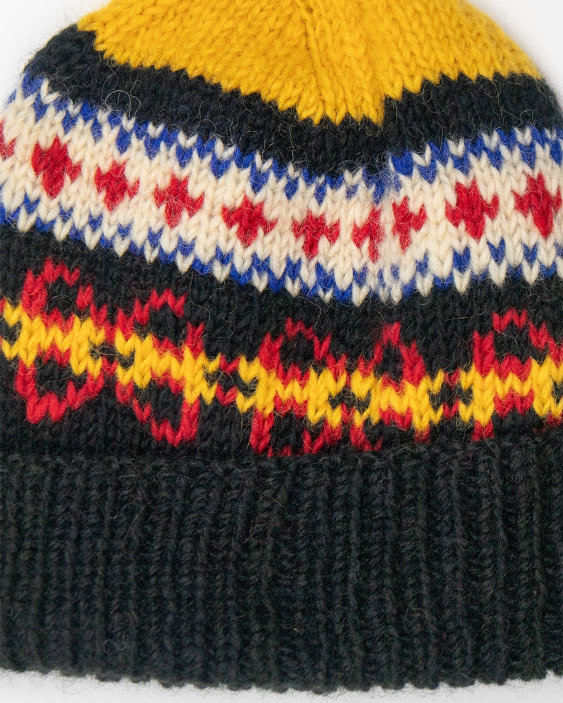 JPN 페어 아일 패턴 비니 상품이미지2