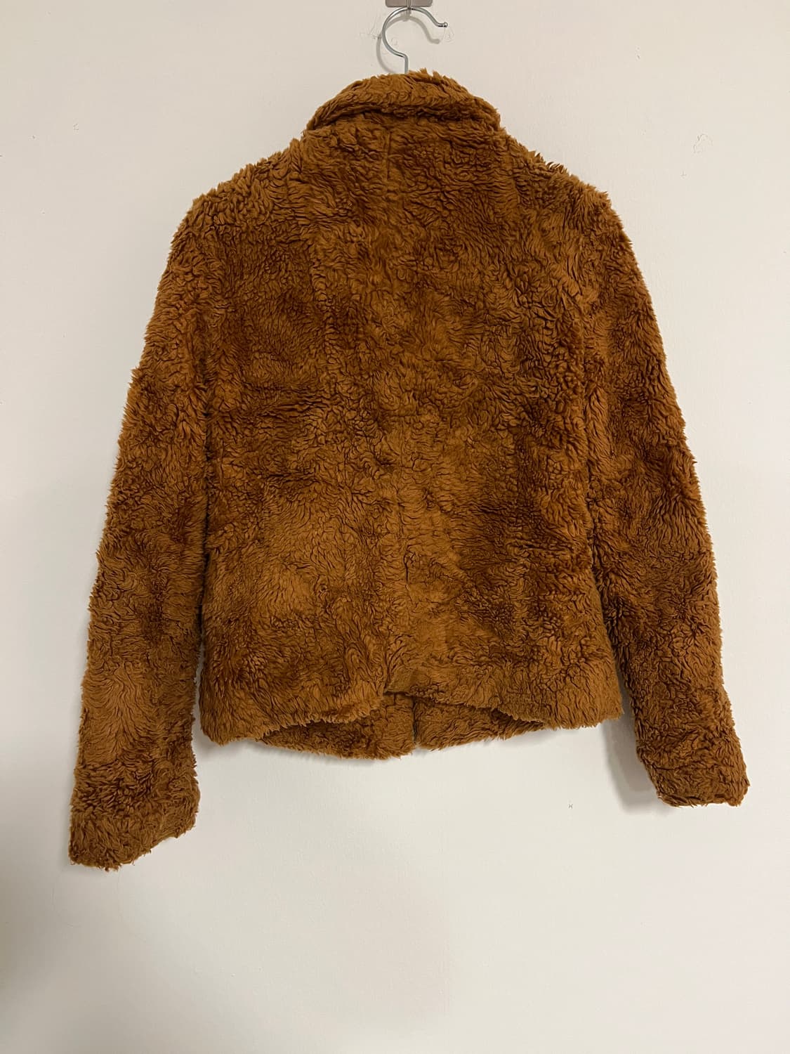 리즈리사 카멜 퍼 텍스처 재킷 상품이미지2