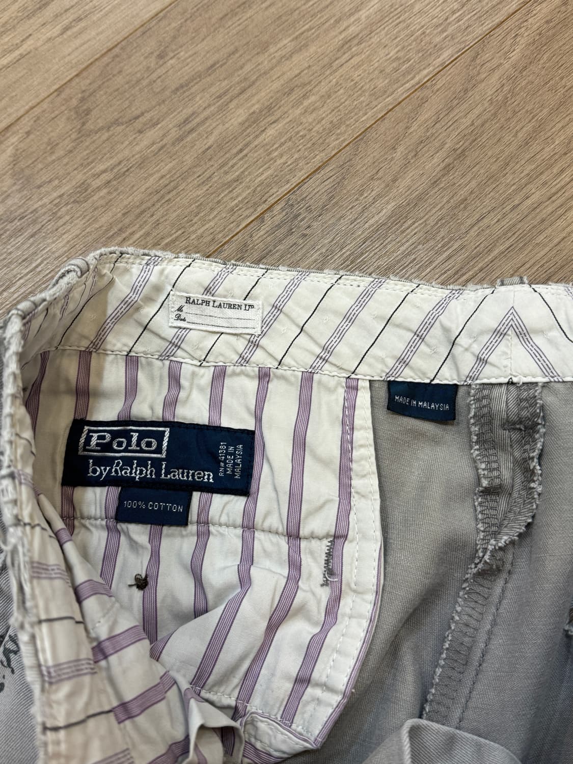 폴로랄프로렌 데미지 프린팅 치노팬츠 - 32사이즈 상품이미지10