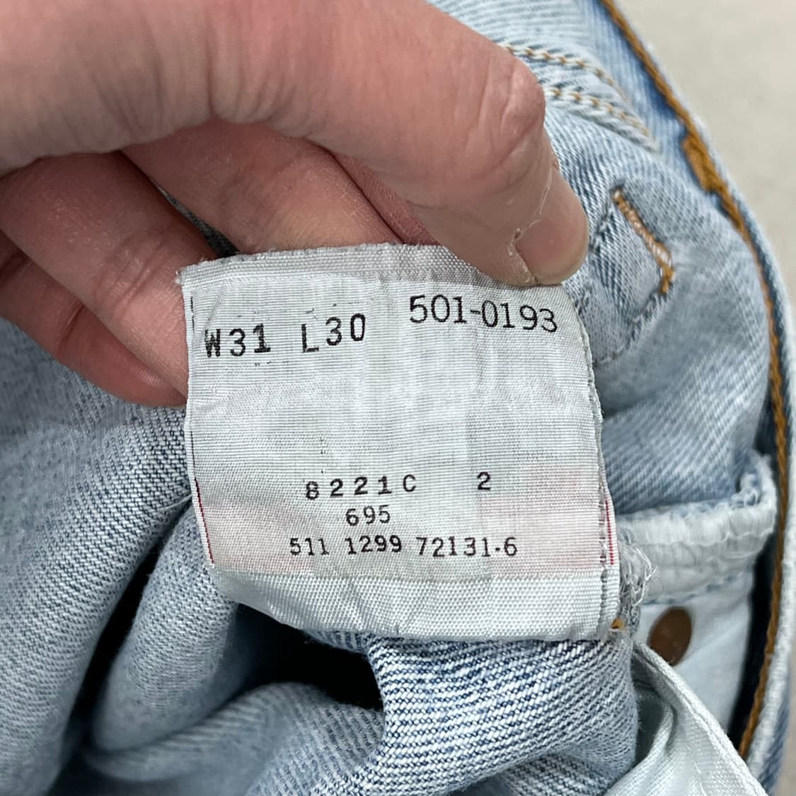usa 리바이스 501 데님팬츠 s09089 상품이미지8