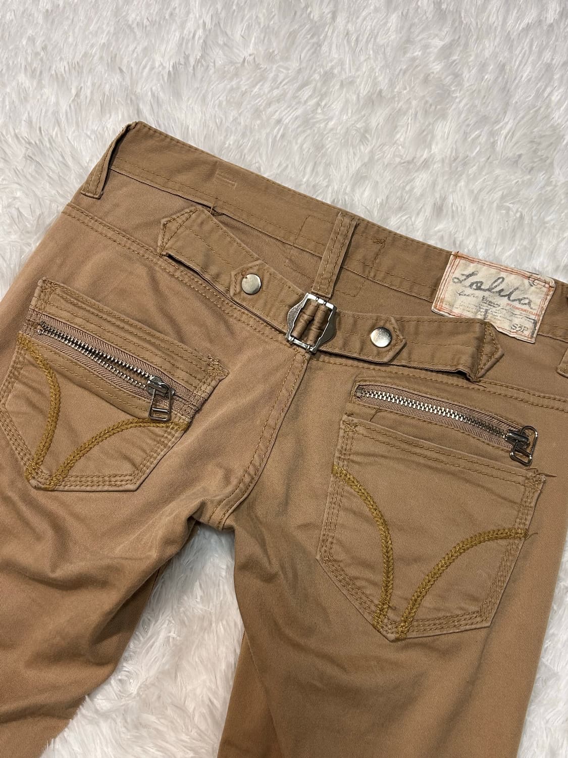 rolita jeans y2k zipper detailed pants 상품이미지4