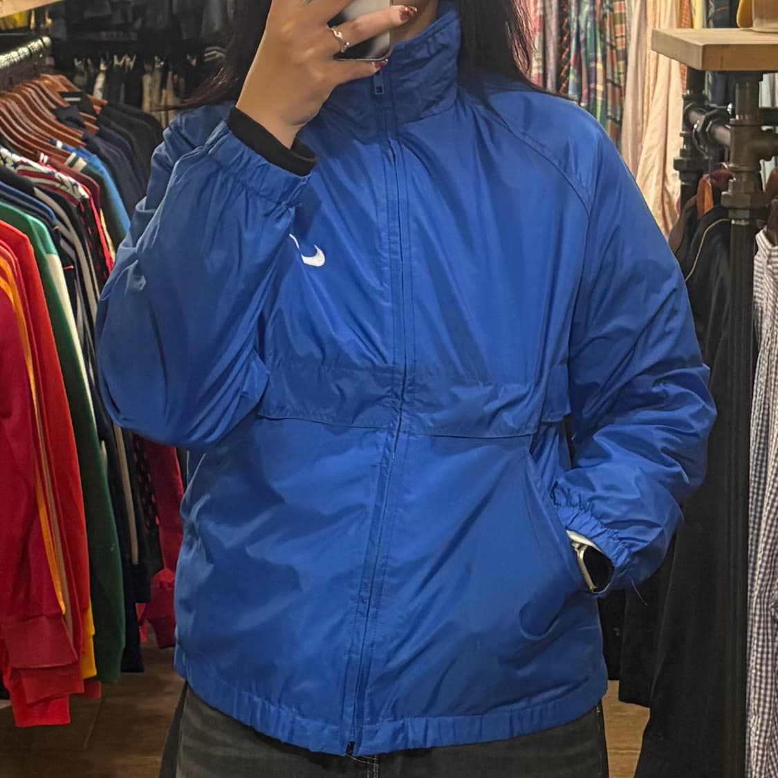 [HI] Nike 바람막이 블루 상품이미지2