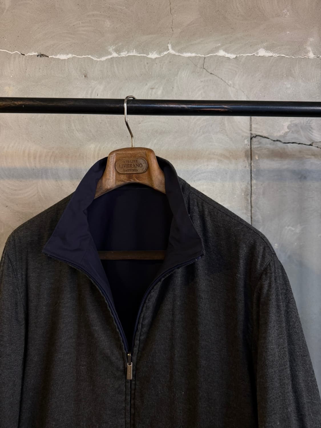 CANALI 까날리 짚업 블루종 105 상품이미지6