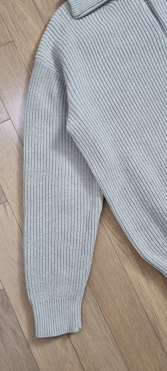 키뮤어 코튼 워셔블 반집업 니트 M _ 남성 상품이미지3