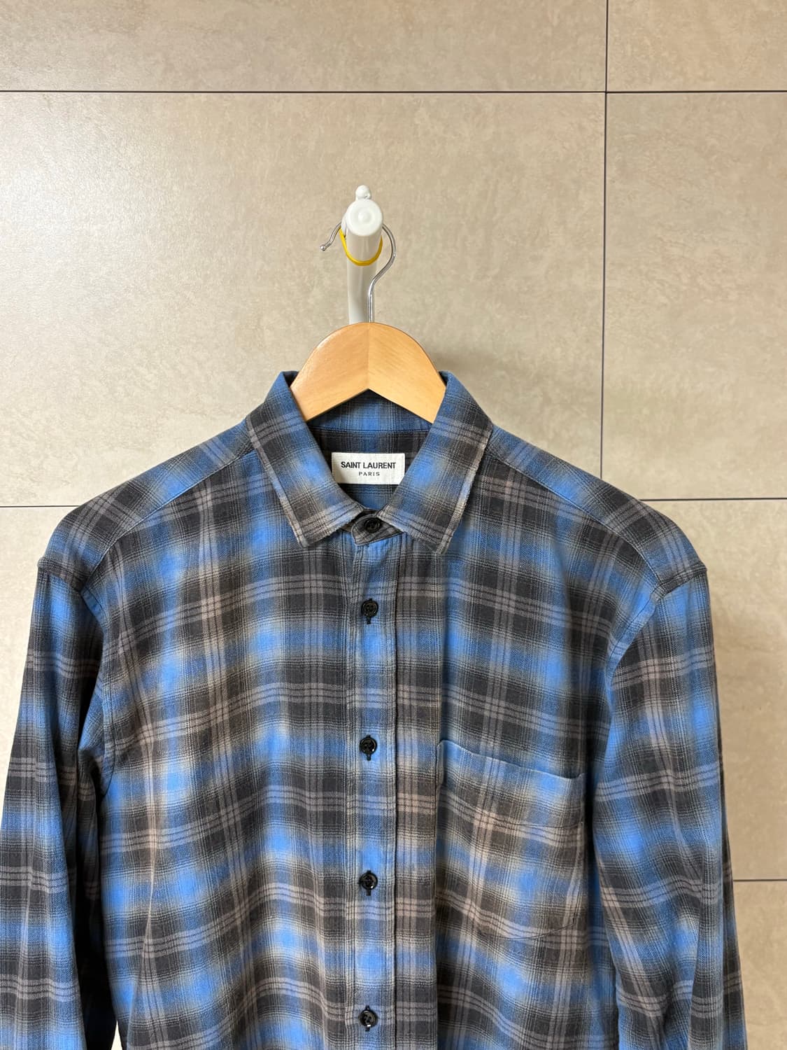 생로랑 플란넬 셔츠 상품이미지2