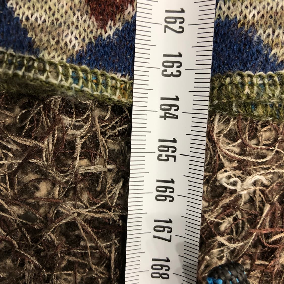 미쏘니 멀티컬러 울 패턴 머플러 상품이미지7