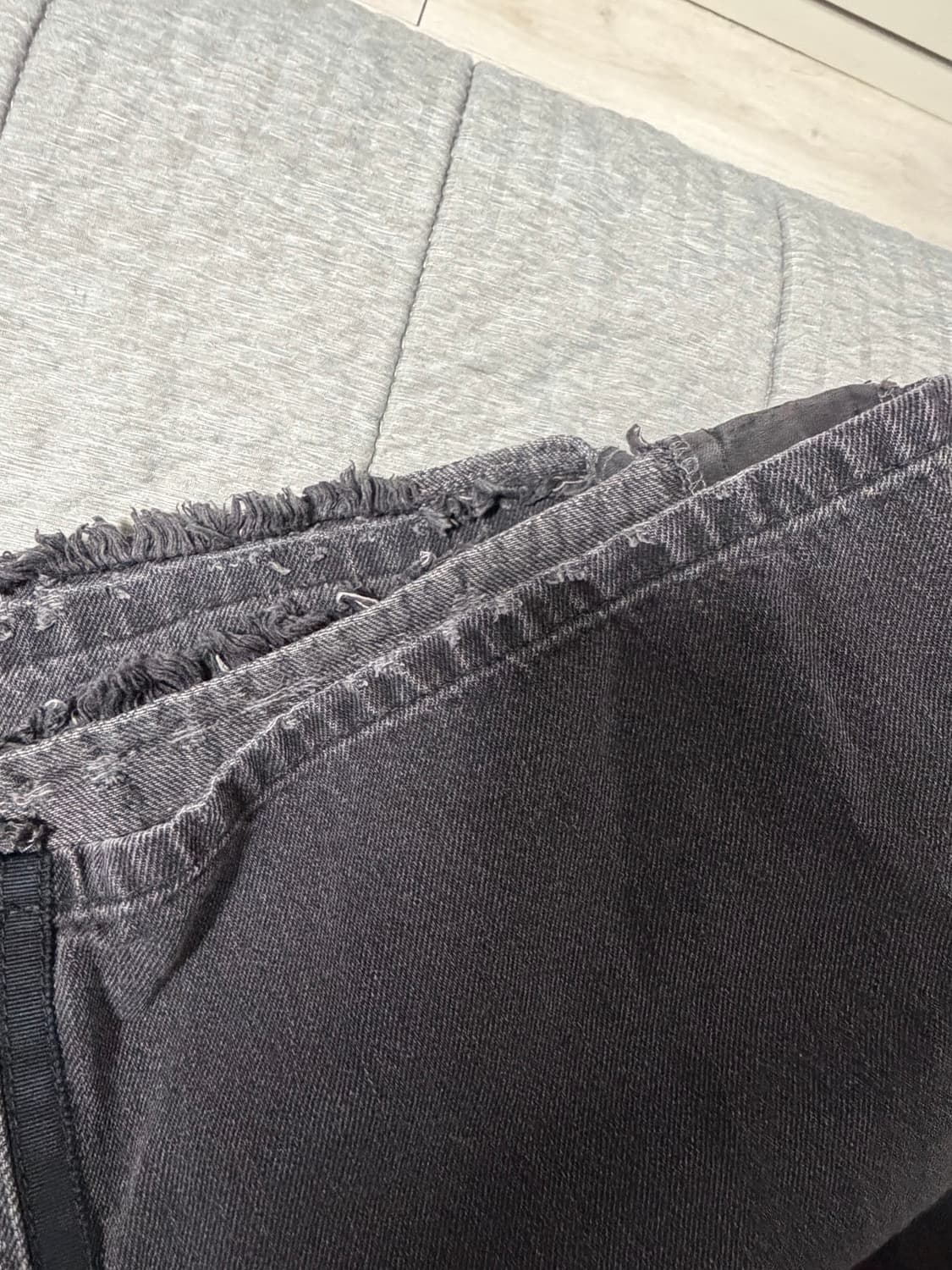 폴리테루 리빌드고시마데님 워시드블랙4 상품이미지3