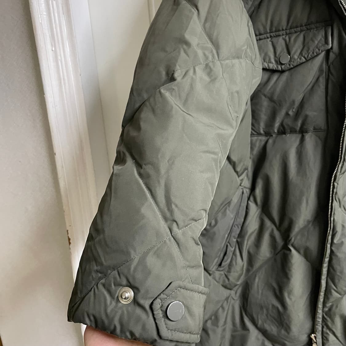 A.P.C. 양털카라 구스다운 롱파카  상품이미지3