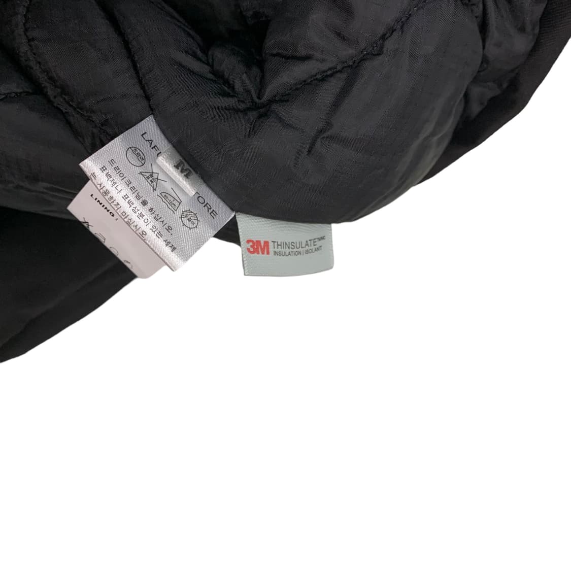 라퍼지스토어 블랙 3M 신슐레이트 숏점퍼 상품이미지4