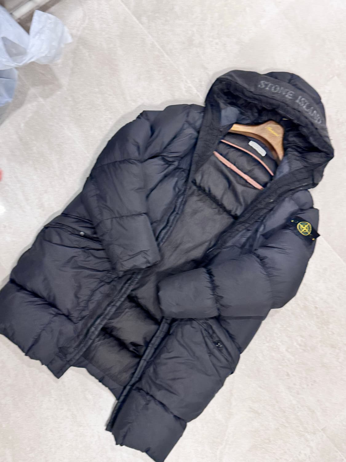 19FW 스톤아일랜드 크링클랩스 롱패딩 (XL) 상품이미지1