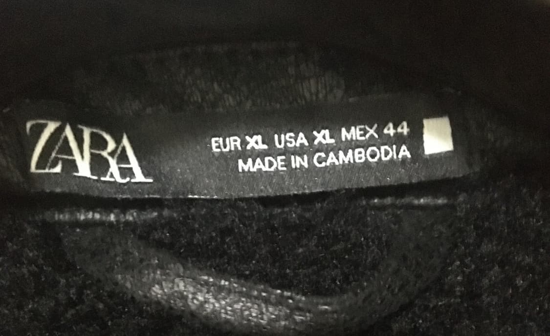 자라 가죽자켓 블랙 판매합니다 상품이미지5