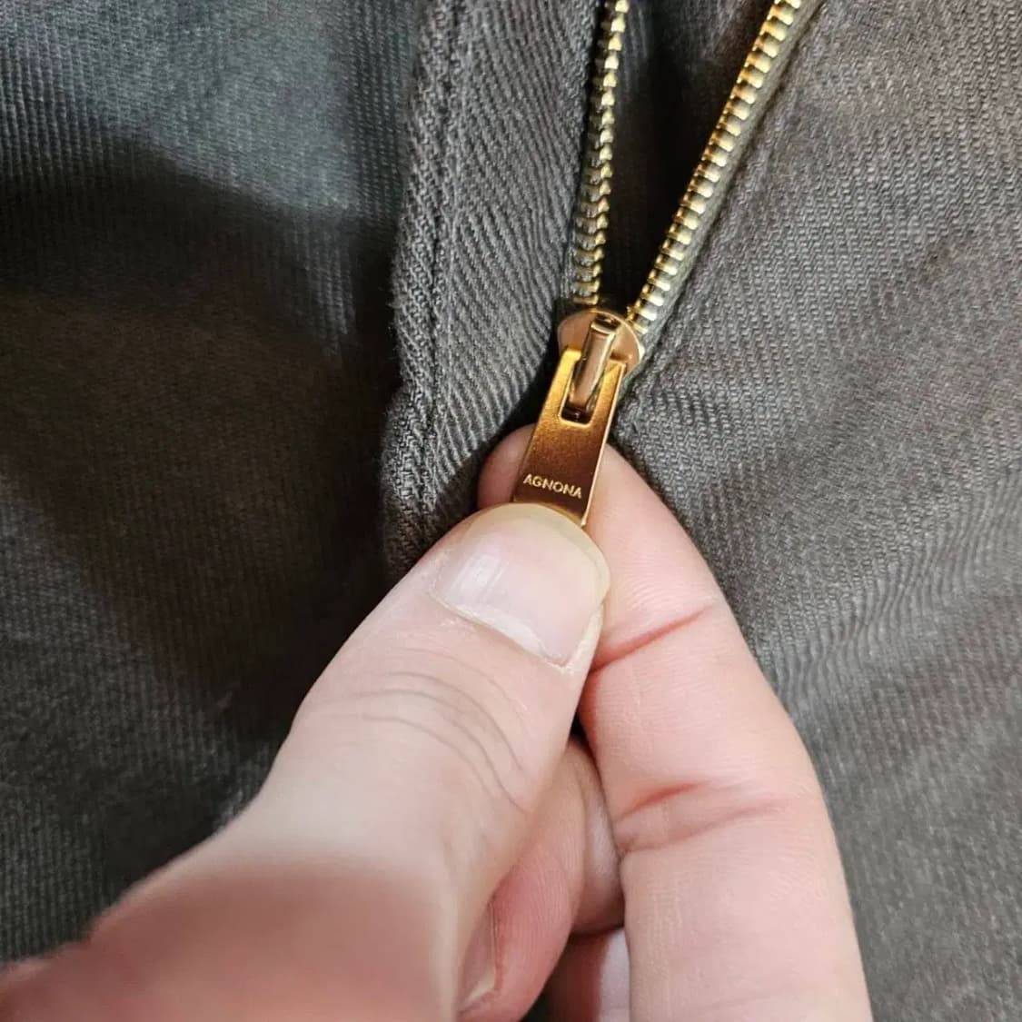 아뇨나(AGNONA) in Italy 21FW 레귤러 테이퍼드 팬츠 상품이미지7