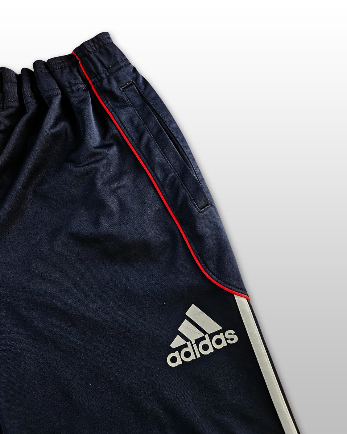 ADIDAS 아디다스 네이비 트레이닝 반바지 상품이미지4