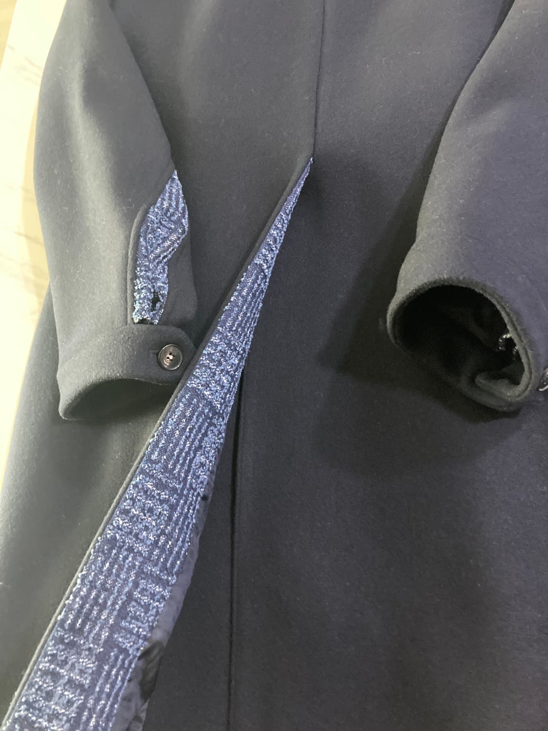 반츠 서스테인 서플라이 울코트 네이비 1 상품이미지6