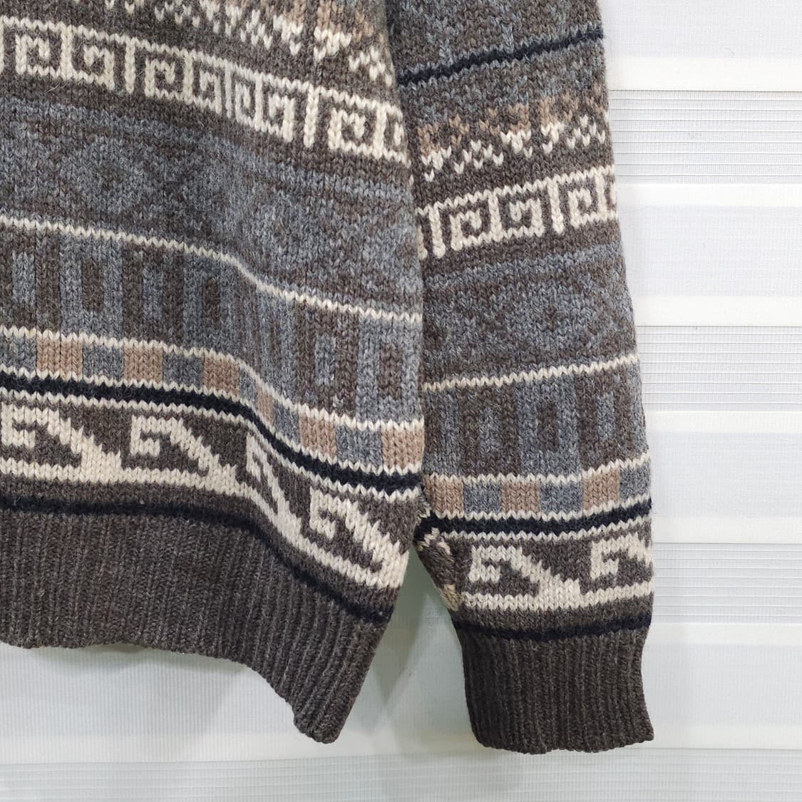 90s ALEXANDER 헤비울 니트 스웨터- 우먼L 상품이미지3