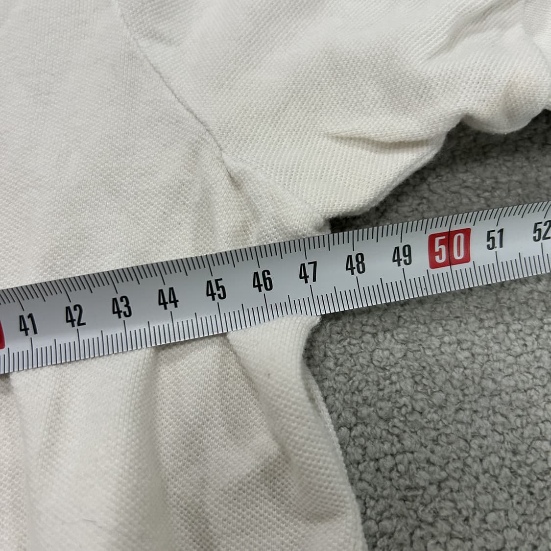 폴로 랄프로렌 화이트 반팔 카라티 s 상품이미지5