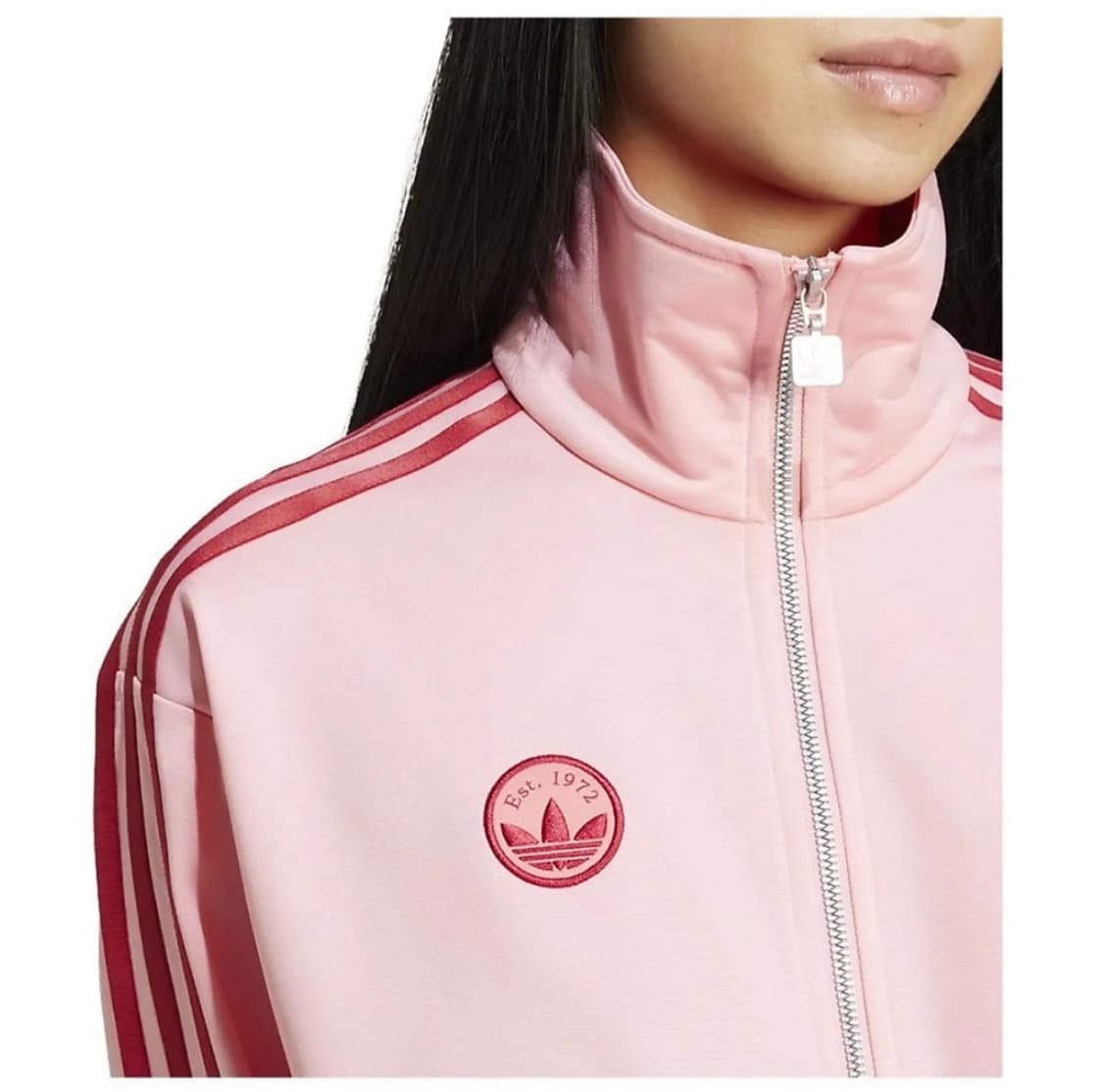 아디다스 파이어버드 배지 트랙탑 세미 핑크  상품이미지3