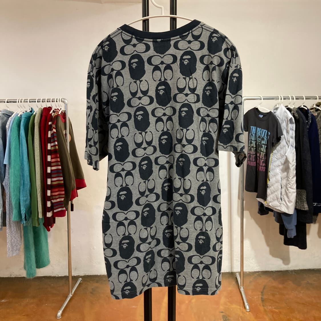 COACH x BAPE 콜라보레이션 로고 티셔츠 / L 사이즈 상품이미지2