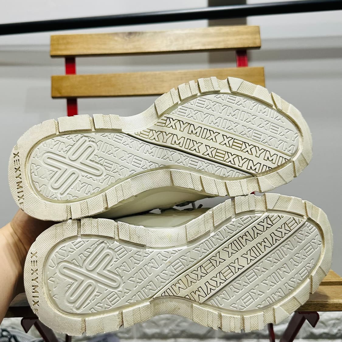 250) 젝시믹스 운동화 남녀공용 신발 X-1 화이트 운동화 상품이미지6