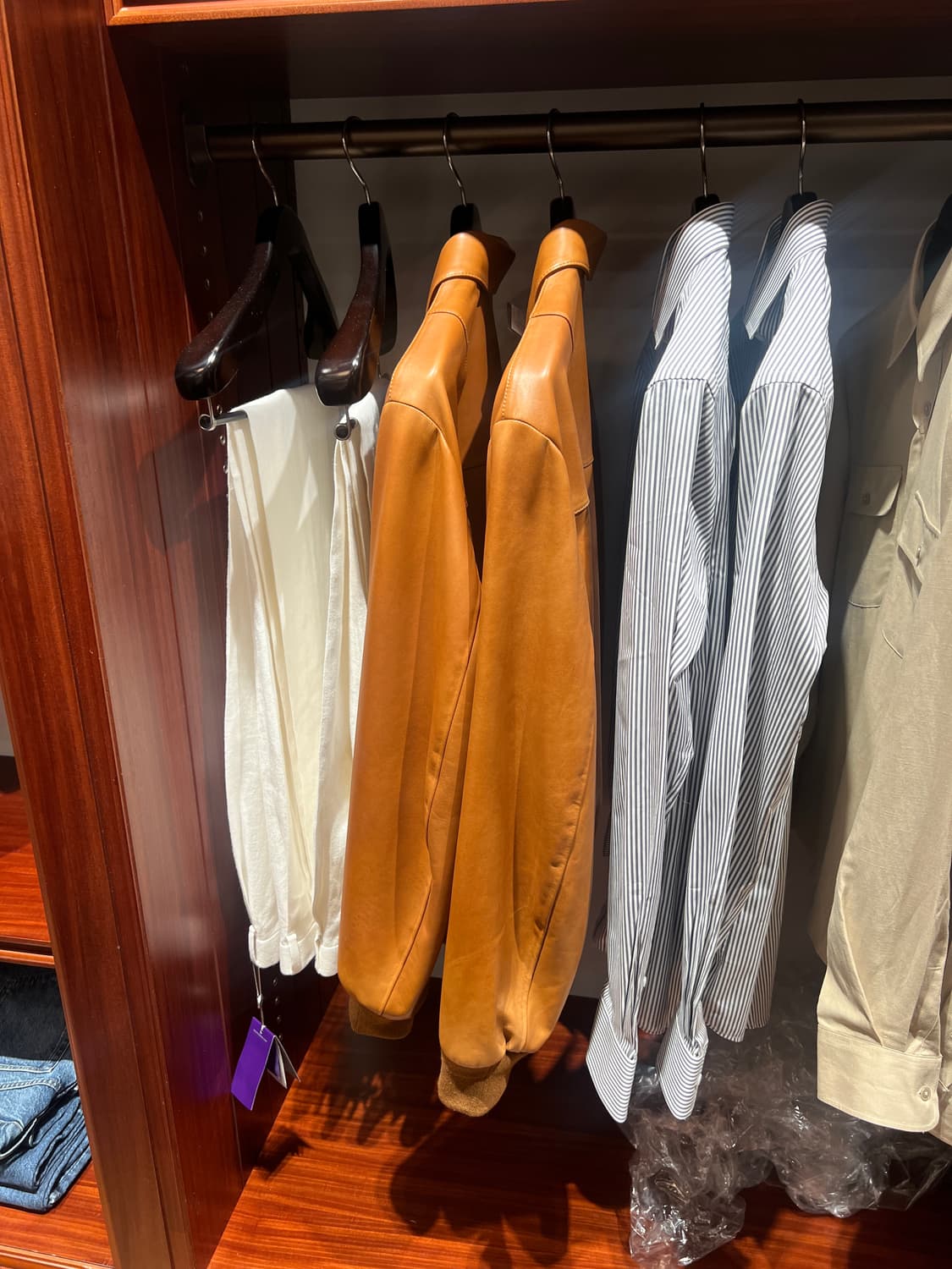 랄프로렌 퍼플라벨 카빙 레더자켓 로로피아나 쿠치넬리 톰포드 상품이미지10