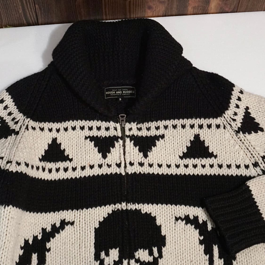 러프앤러기드 스컬 코위찬 자켓 상품이미지6