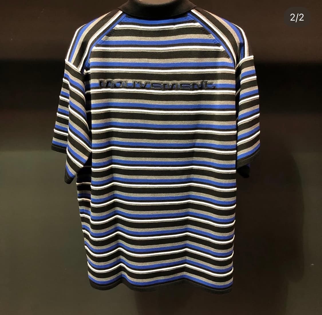 준지 니트 오버핏 카라셔츠 M. (역시즌할인) 상품이미지4