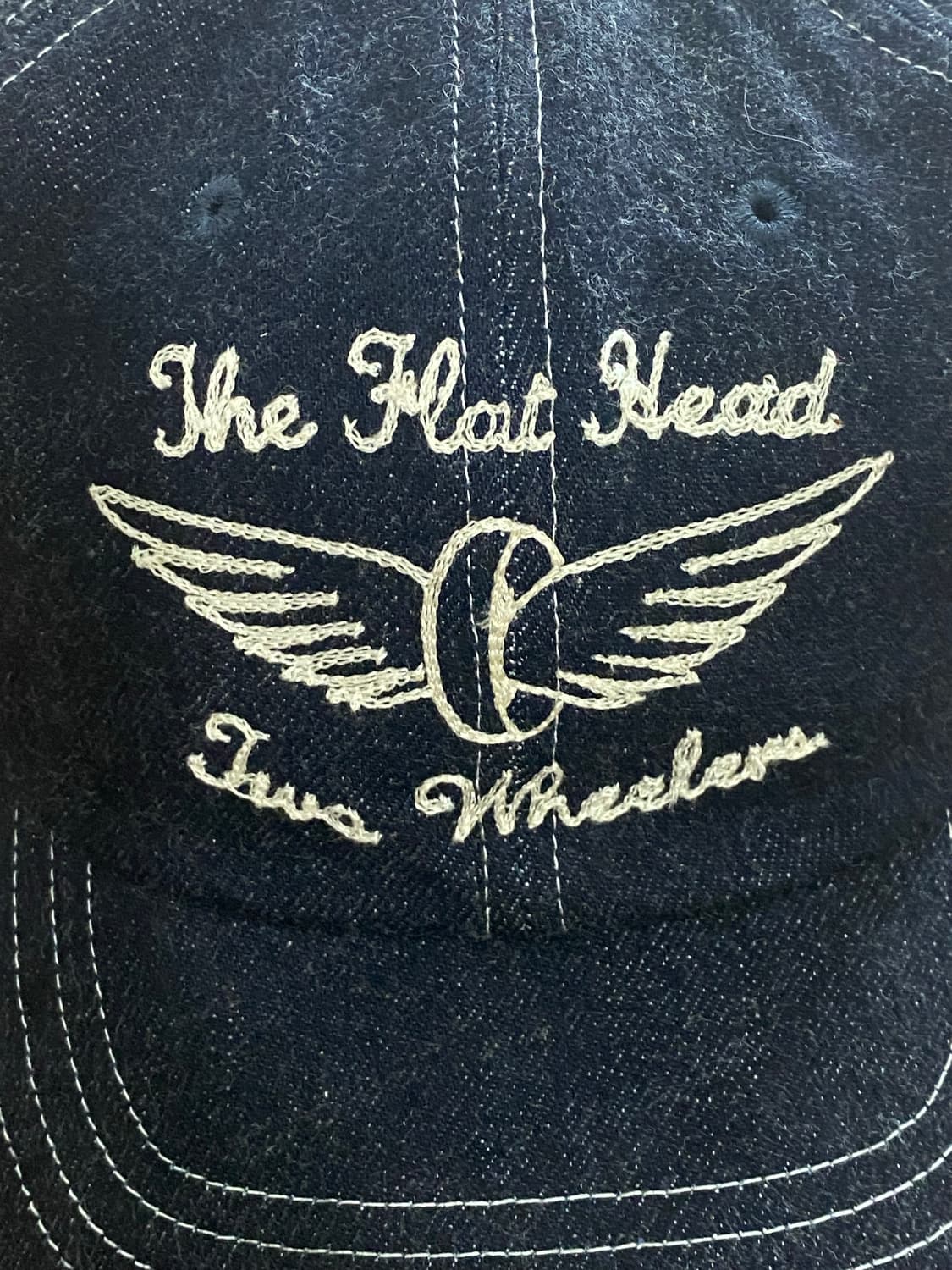 THE FLAT HEAD 플랫헤드 데님 캡 상품이미지3