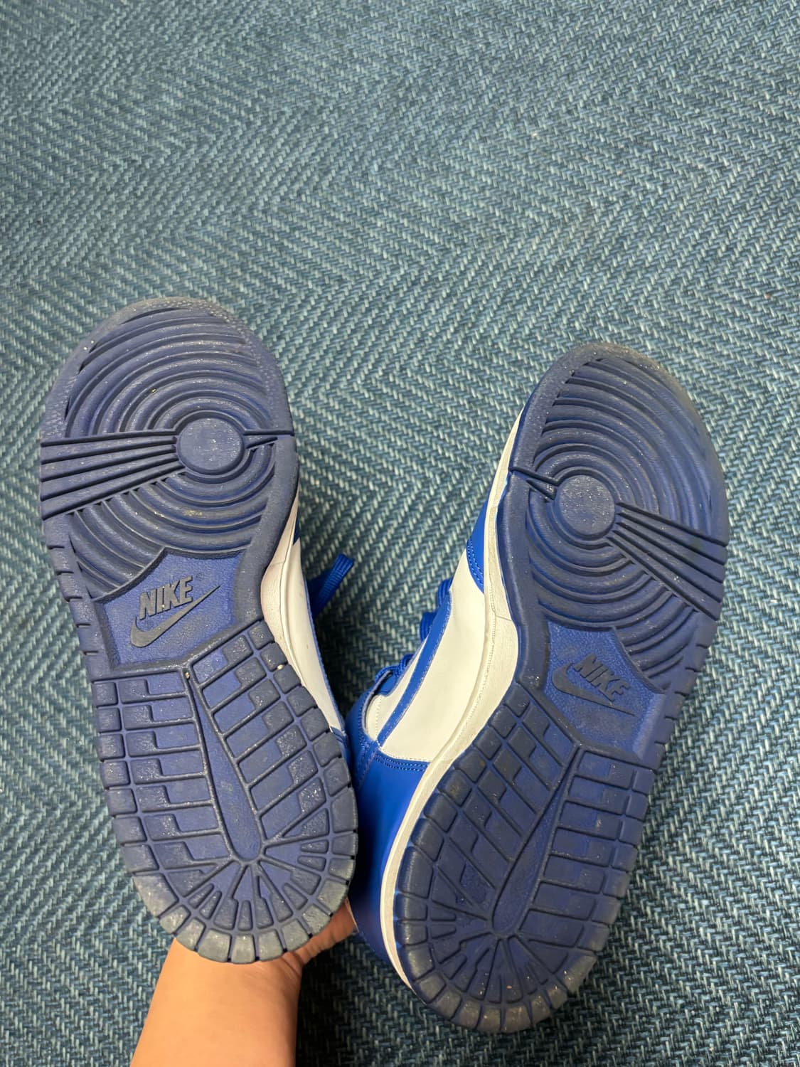 나이키 덩크 하이 블루  상품이미지5