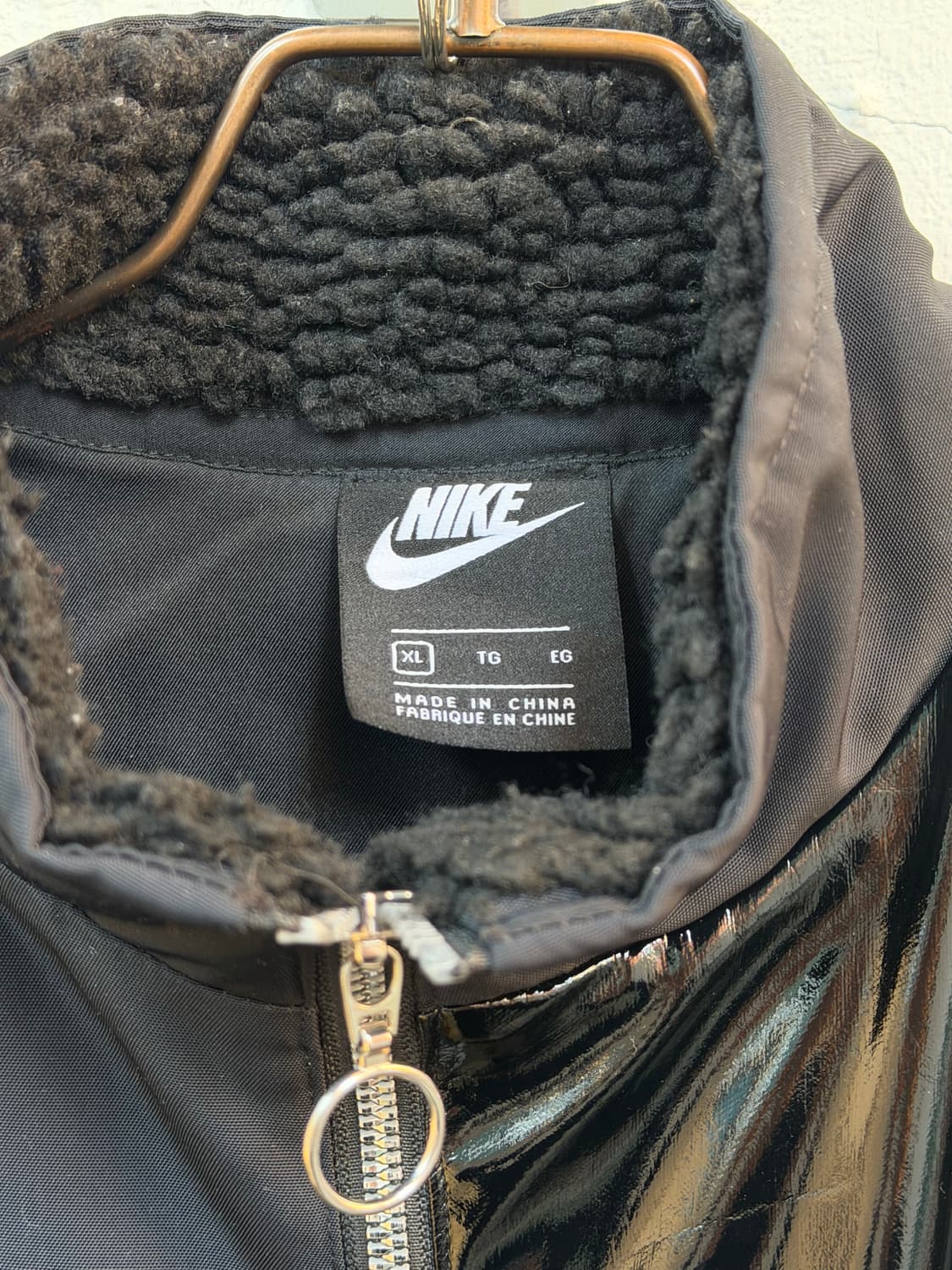 Nike 애나멜 가오리핏 크롭 점퍼 자켓 여성 XL 상품이미지2