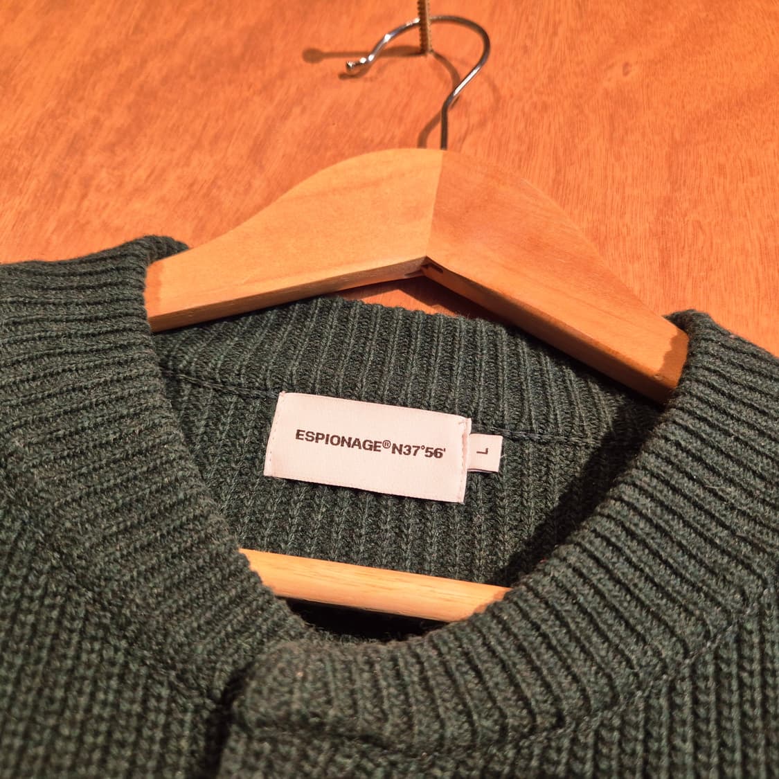 에스피오나지 울 가디건 L 상품이미지2