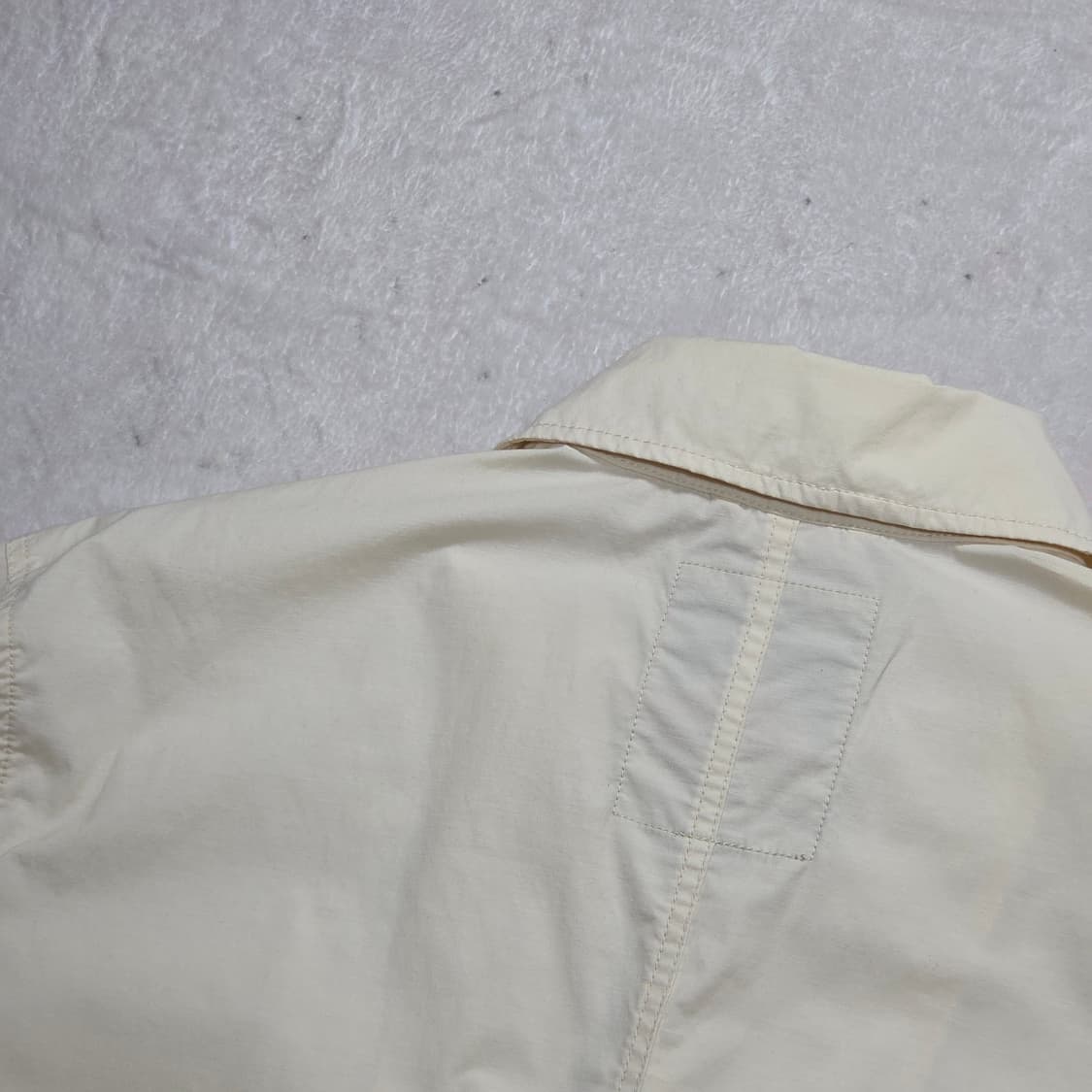 후아유 아이보리 바람막이 야상 자켓 상품이미지5