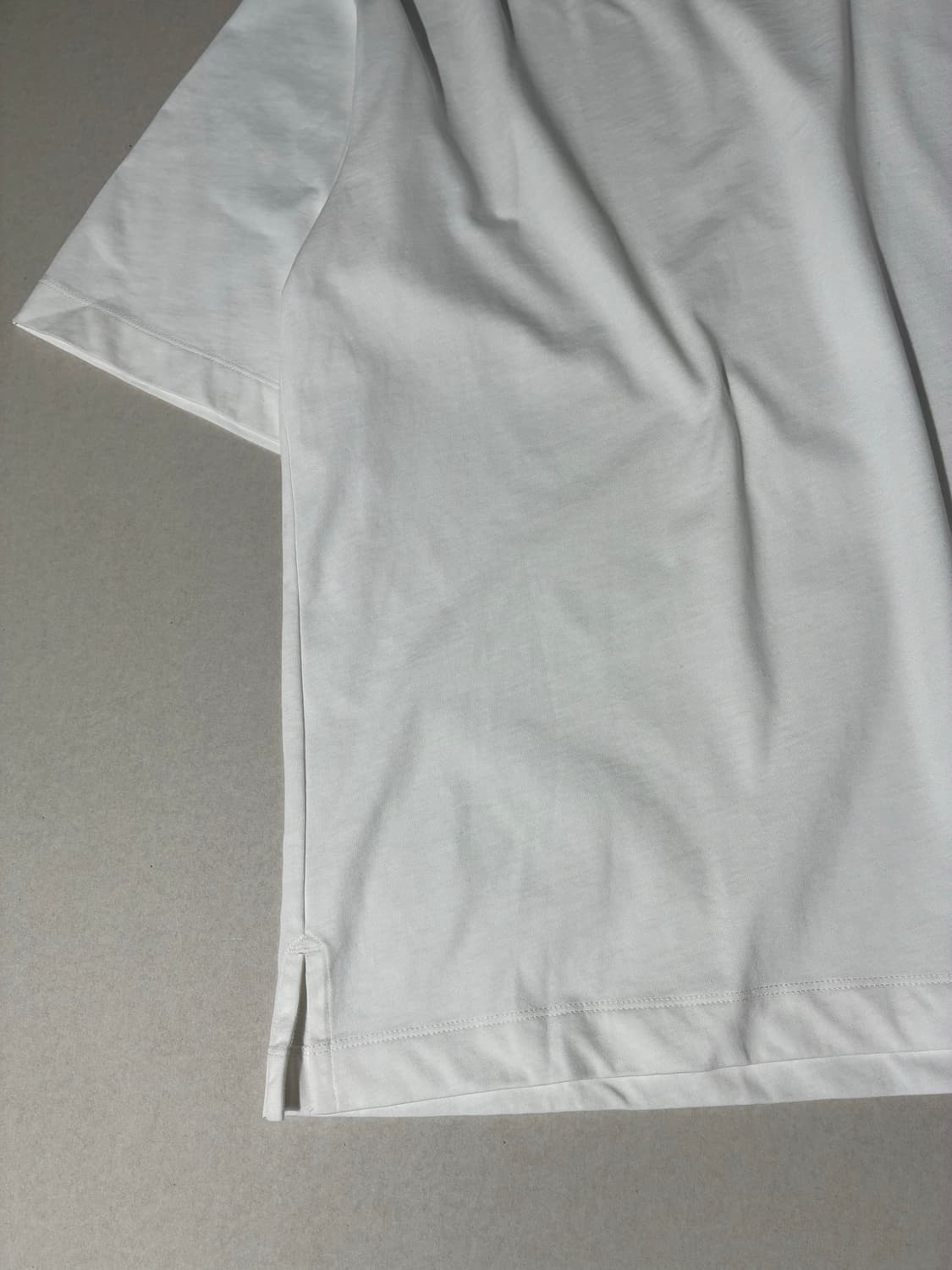 YLEVE 일레브 오가닉 코튼 티셔츠 화이트 5사이즈 상품이미지3