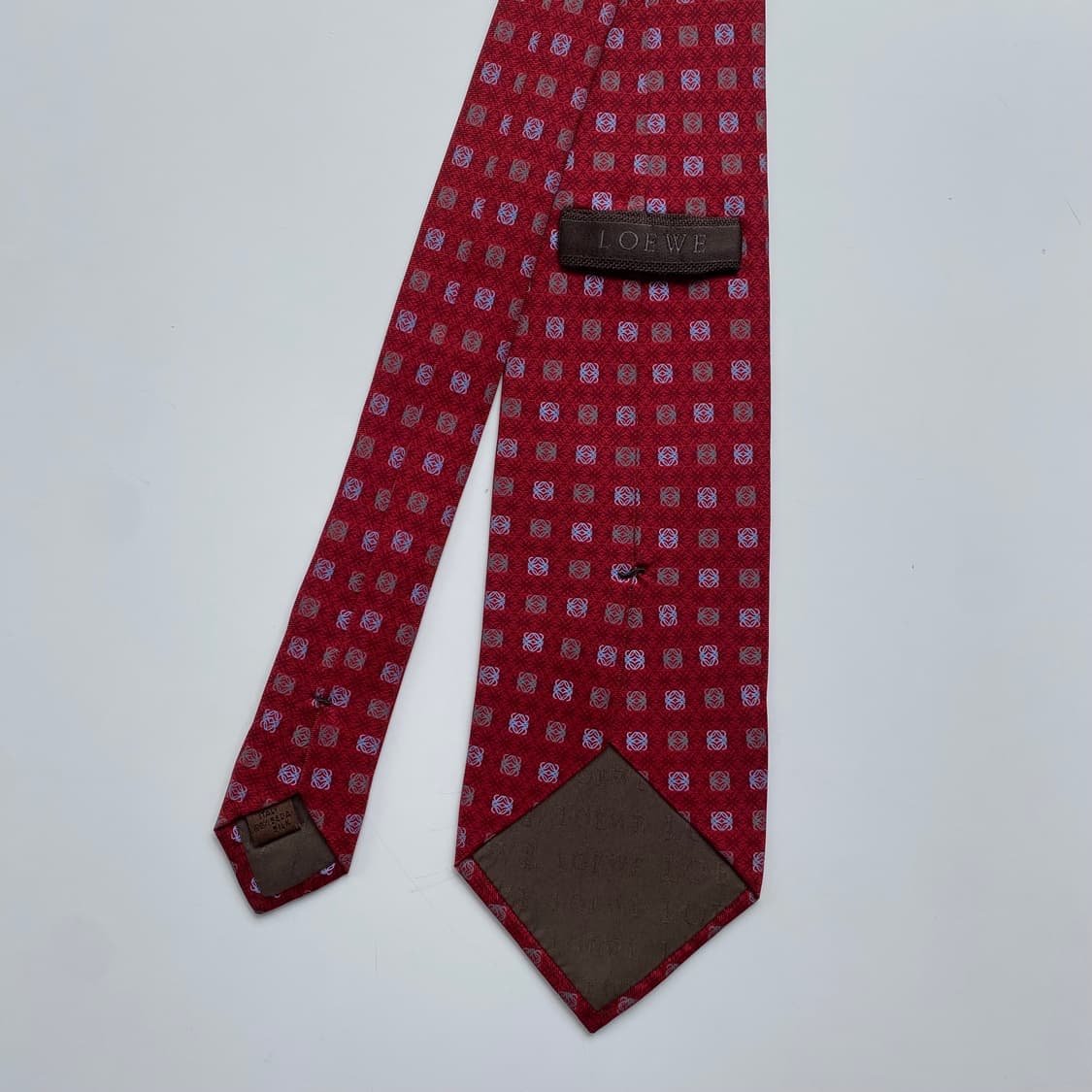 최상급 신형라벨 로에베(LOEWE) 모노그램 정품 명품넥타이 상품이미지2
