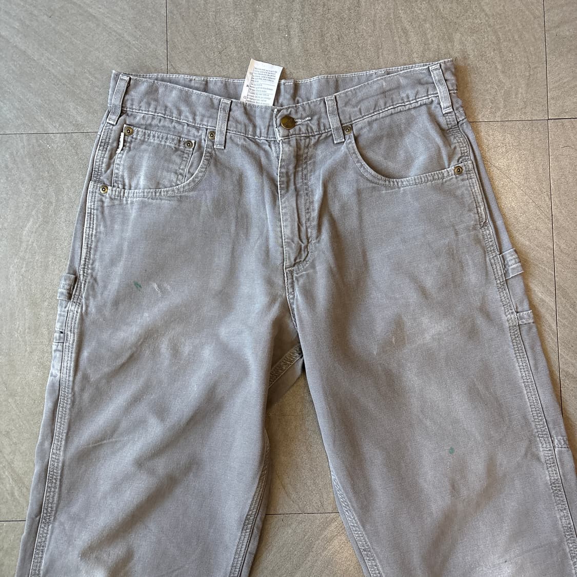 칼하트 정품 오리지널 그레이 카펜터 팬츠 바지 상품이미지5