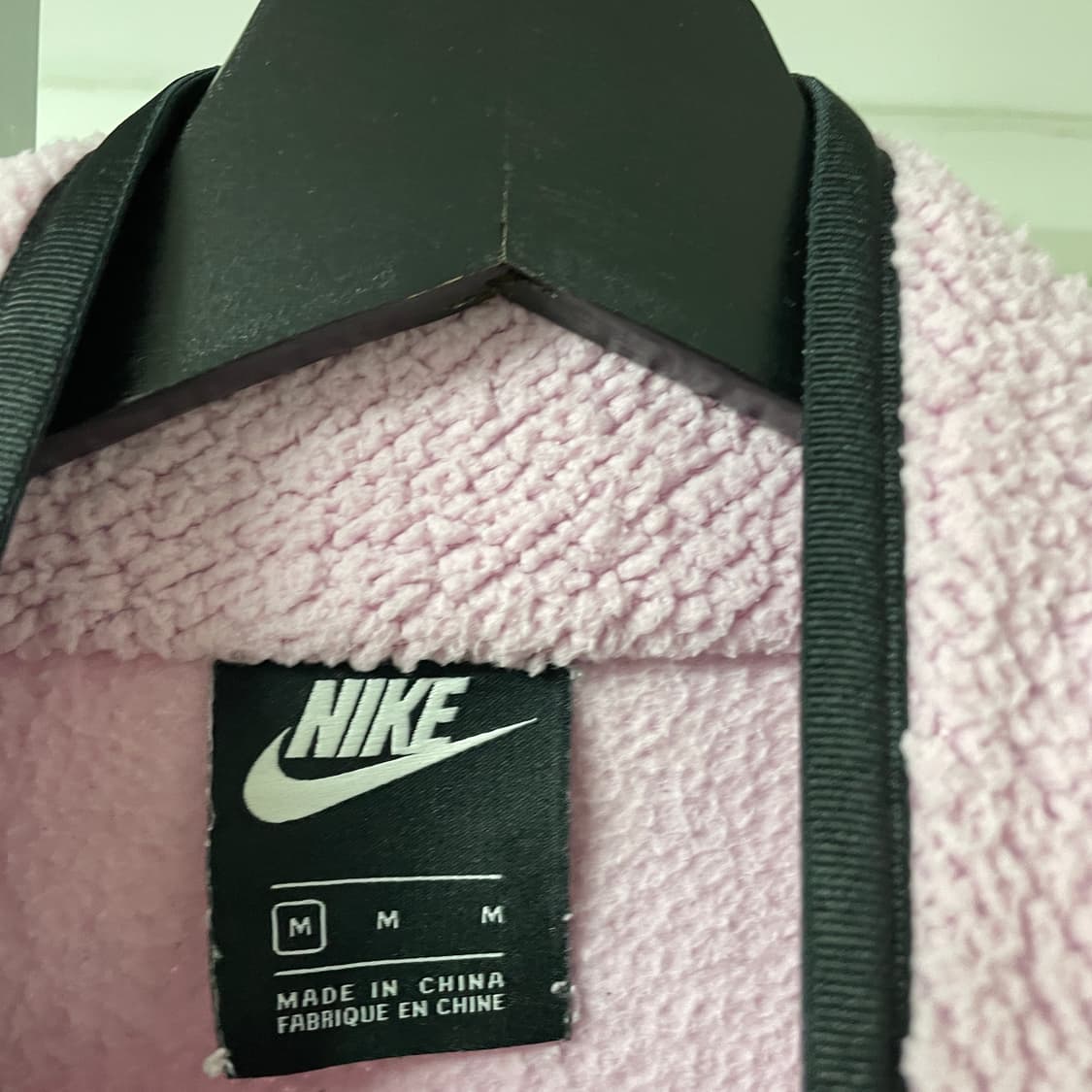 나이키 핑크 쉐르파 자켓 M(W) 상품이미지6