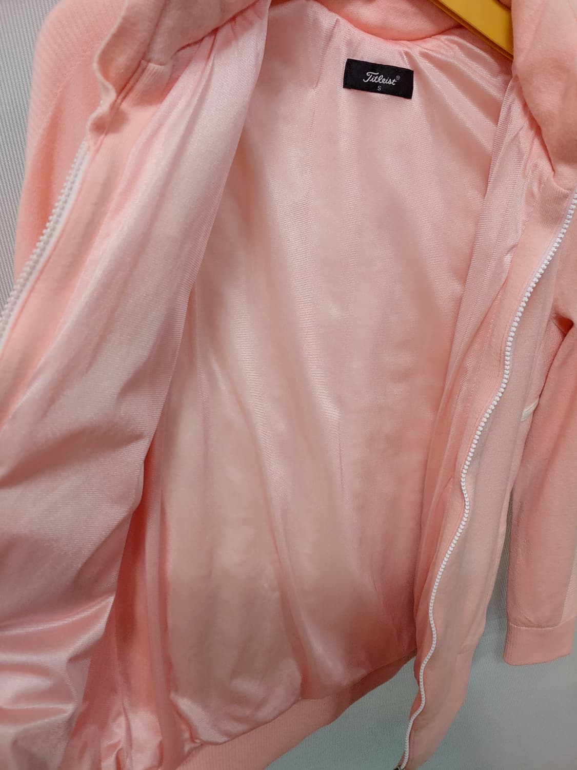 타이틀리스트 구스 다운  방풍 니트 패딩 자켓 S 상품이미지3