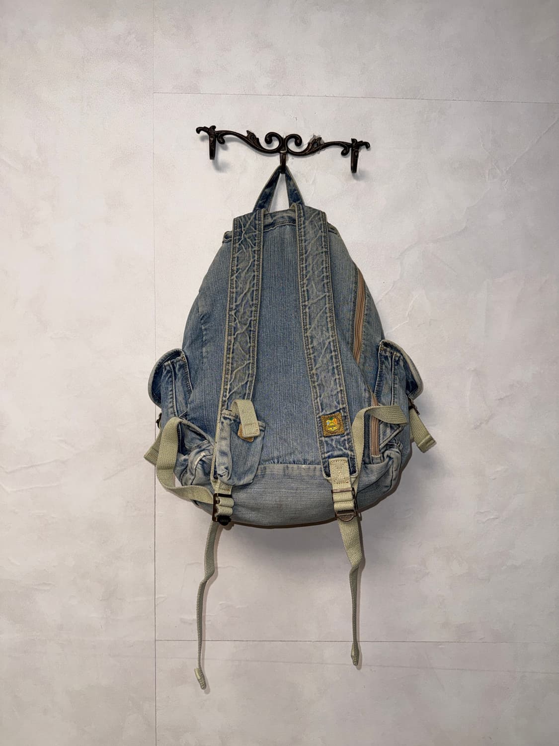 Lucas denim multi pocket backpack 상품이미지3
